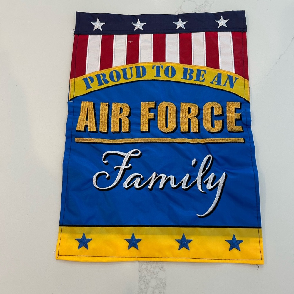 Air Force Family Decorative Garden Flag